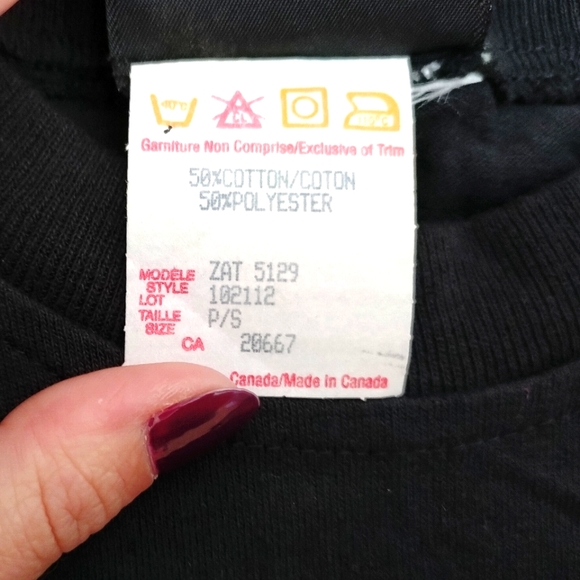 Vintage 90s Adidas Three Stripe Tee - Picture 4 of 4